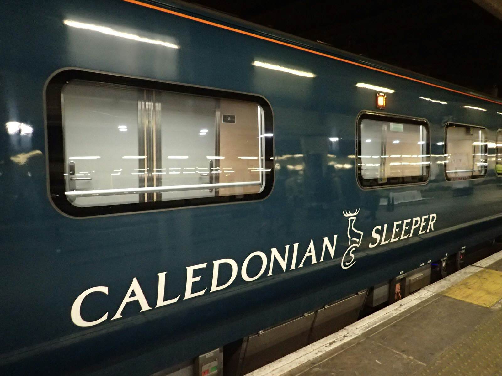 Inside the UK's longest sleeper train journey Lonely